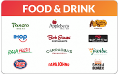Food & Drink - ChooseYourCard eGift Card